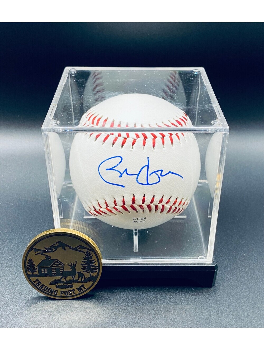 Barack Obama Signed Baseball In Case With COA (President)